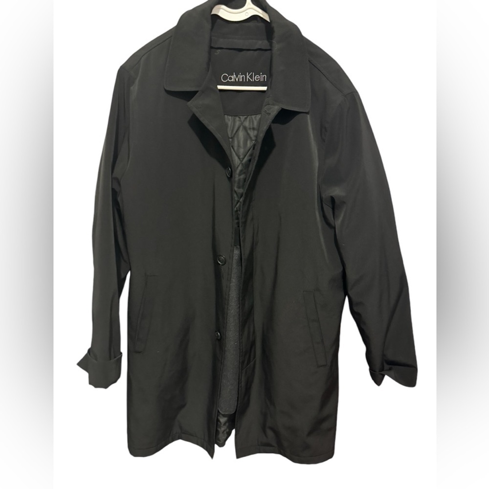 Mens Winter Coat Jacket with Removable Liner Calvin Klein size 42